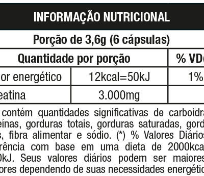 Creatina em Cápsula - Nutrata (72g -120 cápsulas)