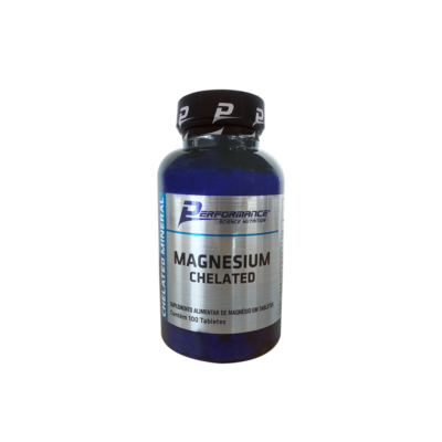 Magnésio Quelato – Performance Nutrition (100 tabletes)
