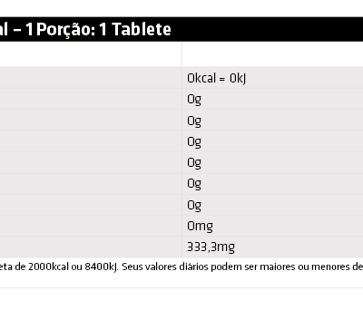 Cálcio Quelato - Performance Nutrition (100 tabletes)