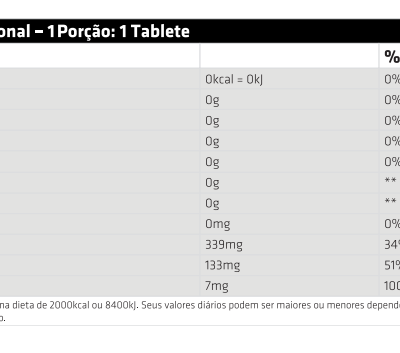 Cálcio Magnésio Zinco Quelato - Performance Nutrition (100 tabletes)