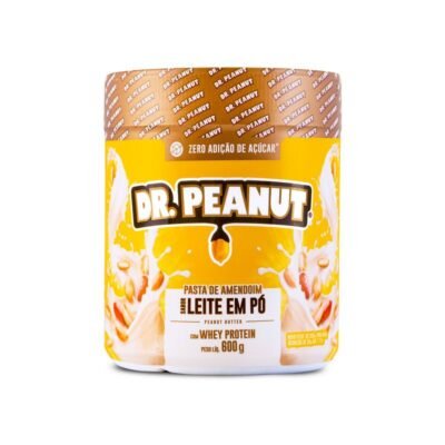 Pasta de amendoim Leite em Pó - Dr. Peanut (600g)
