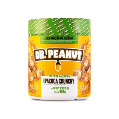 Pasta de amendoim Paçoca Crunchy - Dr. Peanut (600g)