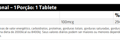 Selênio Quelato- Performance Nutrition (100 tabletes)