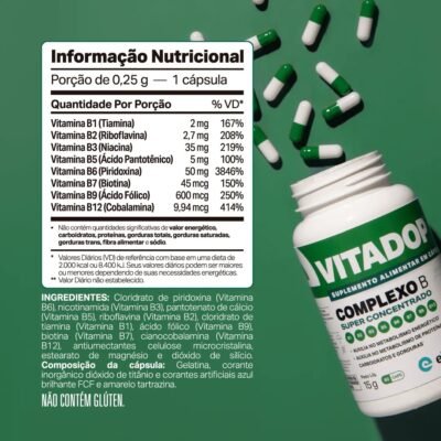 VITADOP Complexo B - Elemento Puro (60caps)