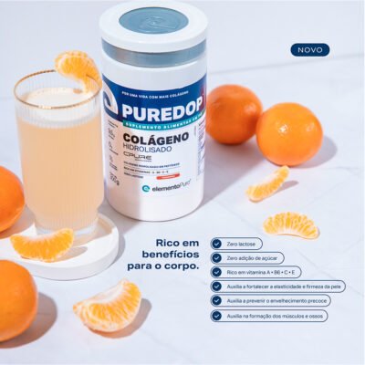 PUREDOP Colágeno Hidrolisado -  Elemento Puro (300g) - Imagem 3